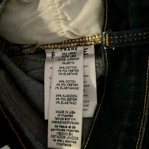 🌸HP🌸 Frame Le Crop Flare Denim (30) - Picture 5 of 6